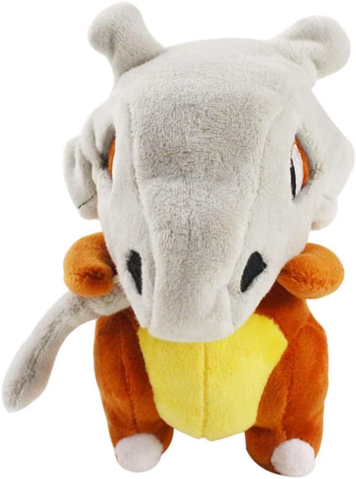Cubone Plush Stuffed Toy 25 cm Soft Plush Animal Compatible with Pokemon