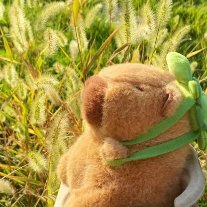 23cm Capybara Plush Simulation Capybara Anime Fluffy Toy Cute Doll Stuffed Animal Soft Doll Plush Christmas Thanksgiving Gift
