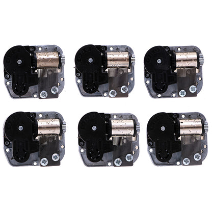 Mechanical DIY Music Box Sankyo Musical Movement + Screws + Blac Black A2;Swan Lake