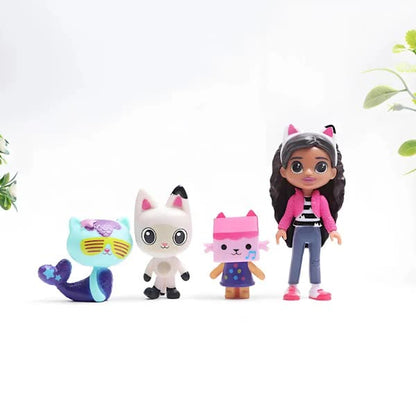 Gabby's Dollhouse 13-Piece Toy Figure Set for Kids Birthday Party Cake Decoration [JSR]