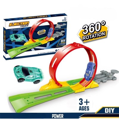 TG Car Track with Loop multicolor