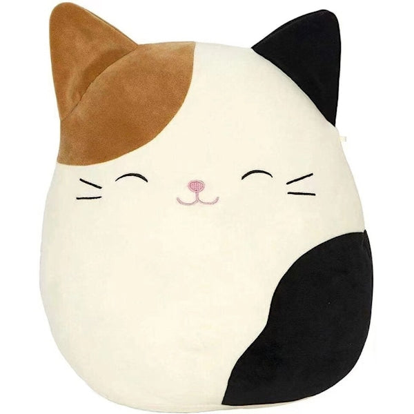 Squishmallows Soft Plush Toy Pillow Brown Black Cat Stuffed Animal Cushion Christmas Gift