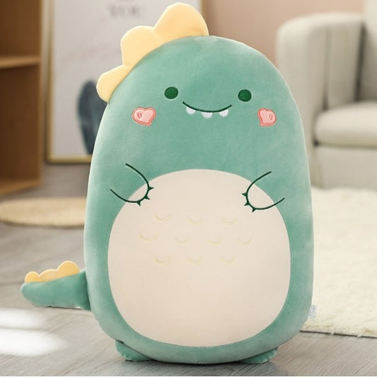 60cm Squishmallows Dinosaur Stuffed Animal Soft Big Pillow