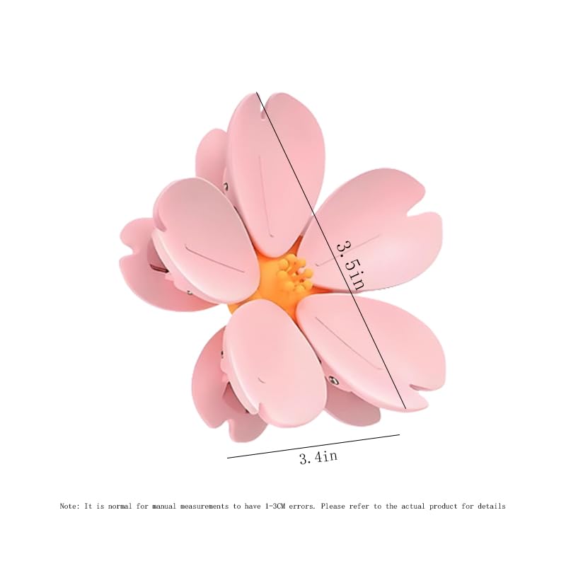 Cherry Blossom Fridge Magnets & Magnetic Clips – Decorative Whiteboard & Food Sealing Clips