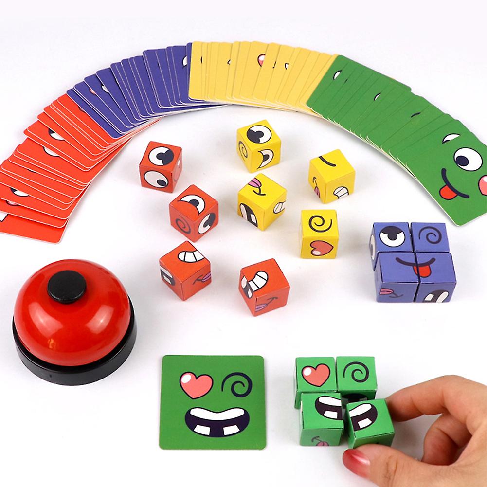 Expression Puzzle Building Blocks – Face Changing Matching Game