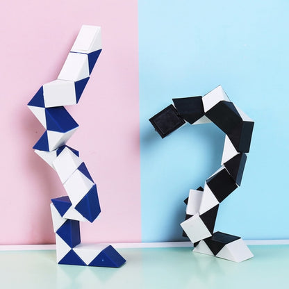 Mini Twist Puzzle Toys Plastic Snake Twist Puzzle Educational Game Toy for Boys Girls Gift