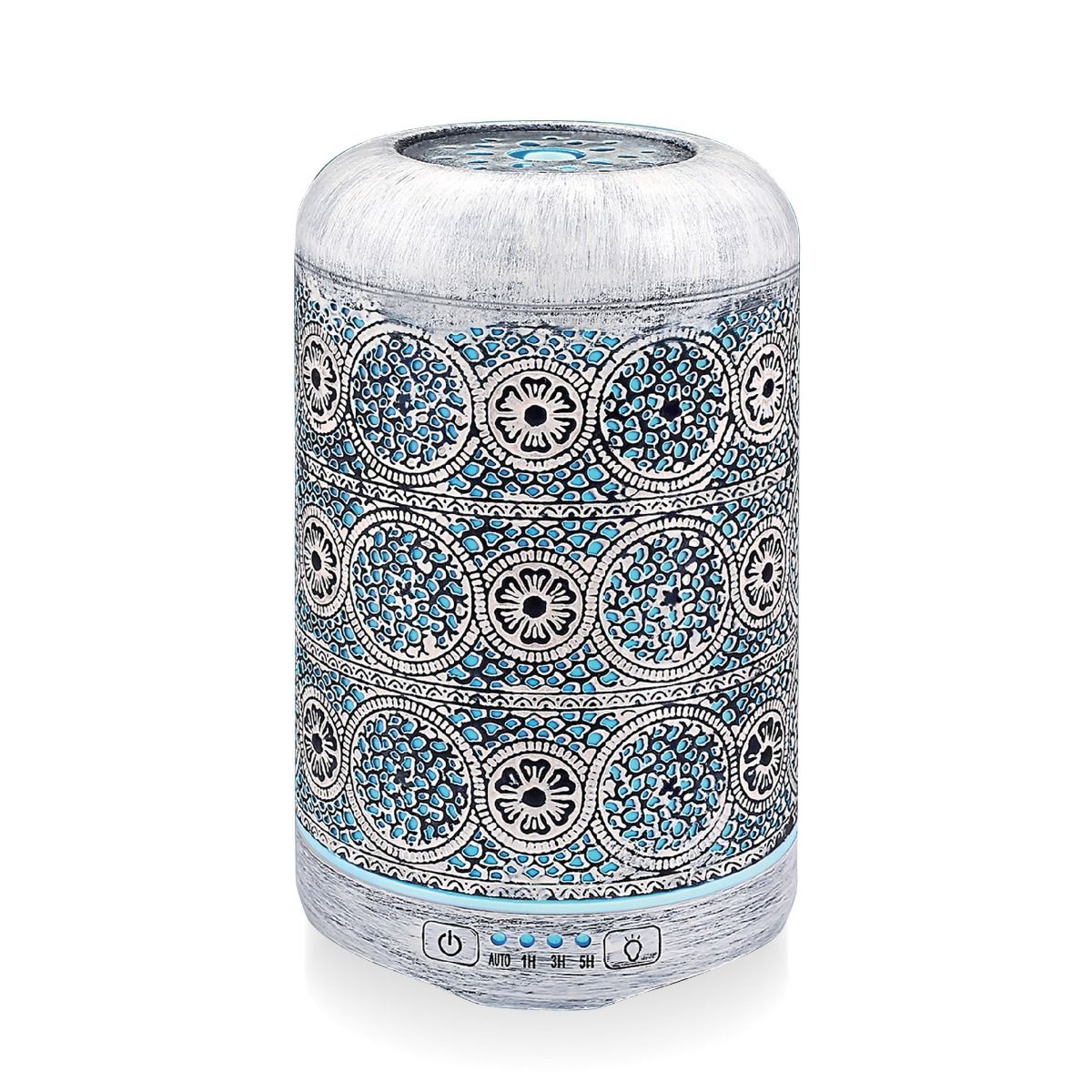 Activiva 260ml Metal Essential Oil and Aroma Diffuser-Vintage White