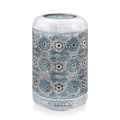 Activiva 260ml Metal Essential Oil and Aroma Diffuser-Vintage White