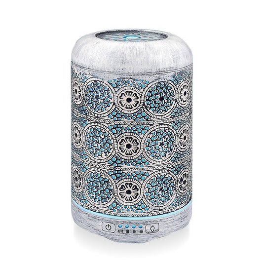Activiva 260ml Metal Essential Oil and Aroma Diffuser-Vintage White