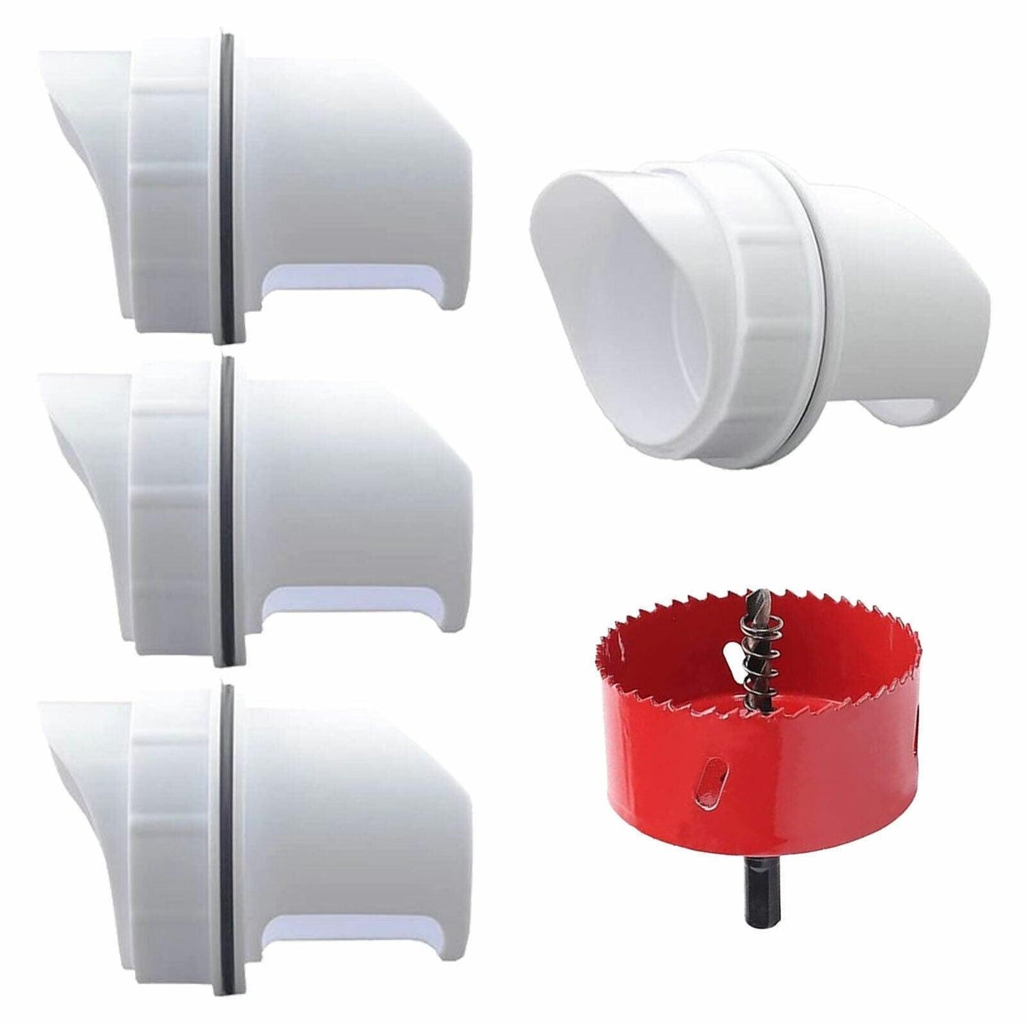 Poultry DIY PVC Gravity-Fed Chicken Feeder Kit