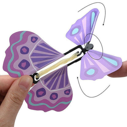 Magic Flying Butterfly Toy Anniversary Greeting Card Birthday Wedding - 10PCS