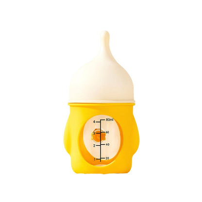 Silicone Pet Milk Feeding Bottle with Scale for Small Puppies and Kittens 20ml 80ml - 20ml-Pink