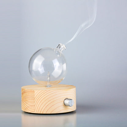 Geometry Round Nebuliser - Waterless Diffuser | Essential oil Burner | Aromatherapy| Home Fragrance