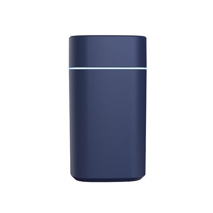 Blue 2-in-1 Ultrasonic Air Humidifier with 7-Color LED Night Light - Quiet Desktop Mini Humidifier for Home, Office, Bedroom