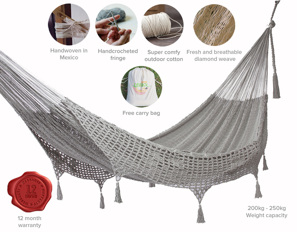 Mayan Legacy King Size Outdoor Undercover Hammock