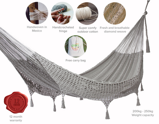 Mayan Legacy King Size Outdoor Undercover Hammock