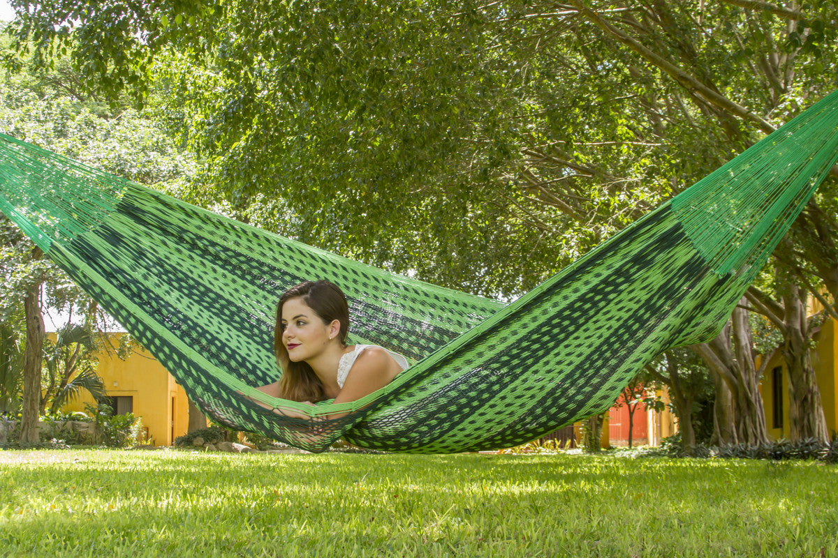 Mayan Legacy King Size Outdoor Cotton Hammock – Jardin