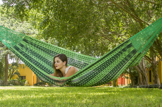 Mayan Legacy King Size Outdoor Cotton Hammock – Jardin
