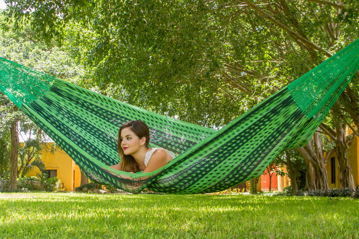 Mayan Legacy King Size Outdoor Cotton Hammock – Jardin